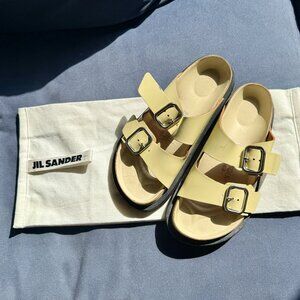Authentic Birkenstock x Jil Sander Sandals ''Milano'' - Women's Sz US 7/6.5